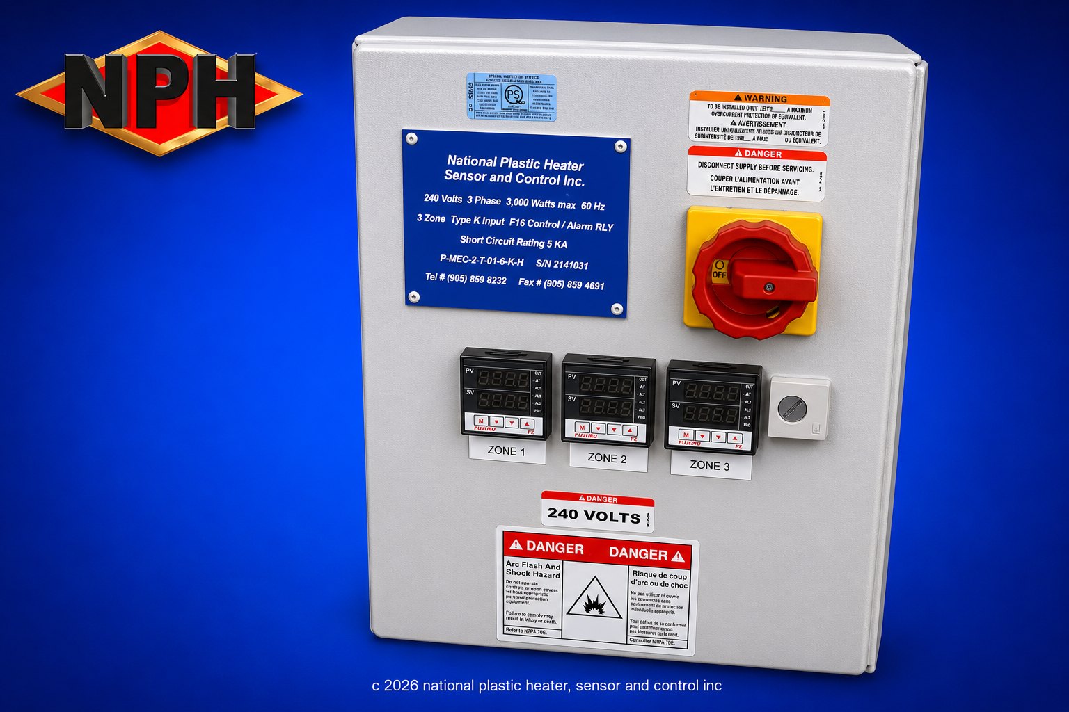 Temperature Control Power Panels